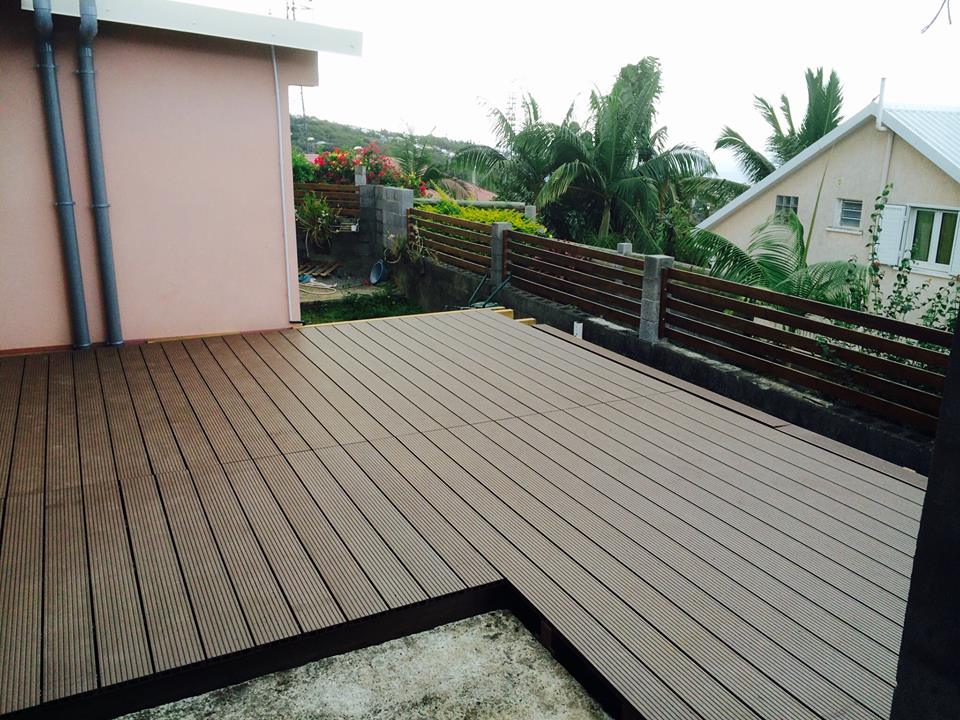 terrasse bois ile de la reunion