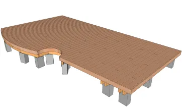 Vue des bandeaux de finition 2
