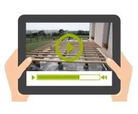 Vignette de l'article : Vidéo 5 : Terrasse en bois sur poutres porteuses