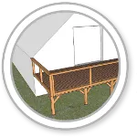 Vignette de l'article : Terrasse sur Pilotis