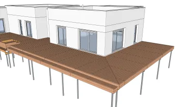 Vue des bandeaux de finition 2