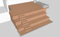 Vignette de l'article : Terrasse en bois sur pilotis avec des marches d'escalier