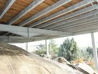Vignette de l'article : Terrasse sur structure métallique
