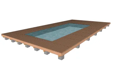 Vue des bandeaux de finition 2