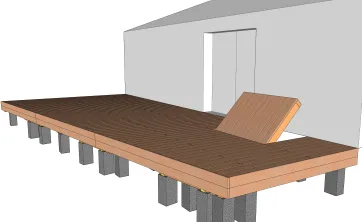 Vue des bandeaux de finition 2