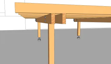 La création du porte à faux 1
