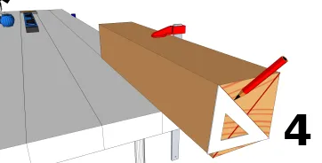 Repérage des lignes de centrage