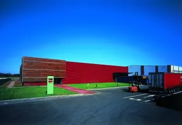 Une plate-forme logistique moderne