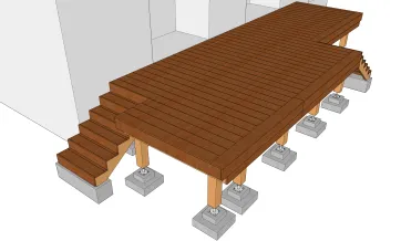 Vue des bandeaux de finition 2