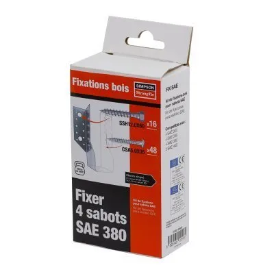 Kit de fixations pour sabots SAE - Réf. FIX SAE