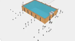 La répartition des vis de fondation 1