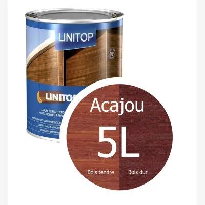 LINITOP SOLID : Lasure de protection avec filtre UV nouvelle génération - Réf. L089