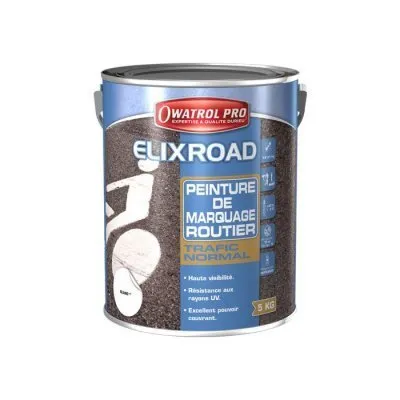 Elixroad : Peinture marquage enrobés bitumeux - Réf. ELIROAD5BL