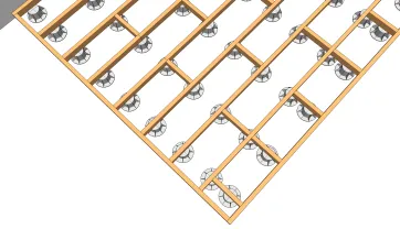 La création de la porte à faux 1