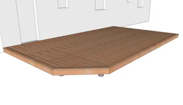 Vue des bandeaux de finition 1
