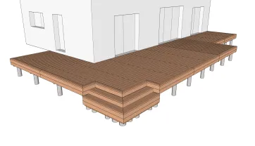 Vue des bandeaux de finition 2