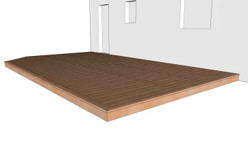 Vue des bandeaux de finition 2