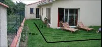 Simulation : Ponton allant de la cuisine à la terrasse