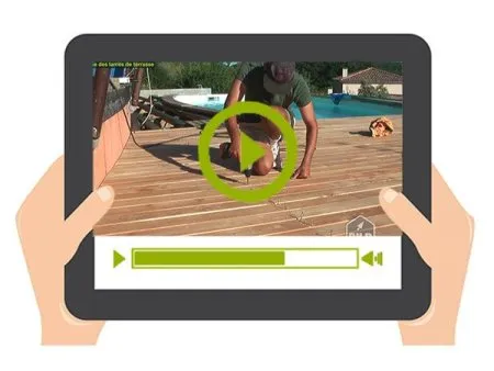 Vidéo 11 : terrasse bois sur poutres-porteuses et piscine bois