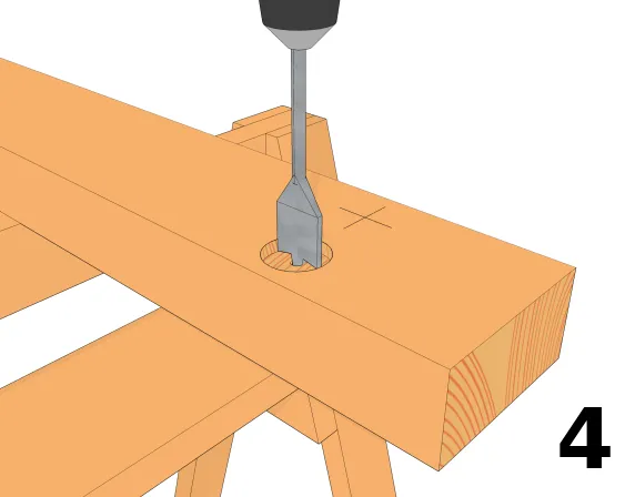 Perçage des trous borgnes