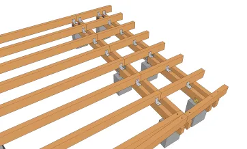 Création du porte à faux 1