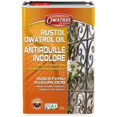 RUSTOL-OWATROL : Antirouille pénétrant additif pour peintures (supports rouillés à très rouillés) - Réf. 734