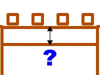 Calcul de la section d'une double poutre-porteuse sur pilotis