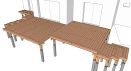 Vue des bandeaux de finition 2