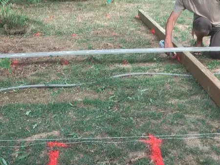 Implantation des plots