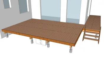 Vue des bandeaux de finition 2