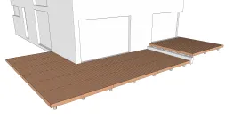 Vue des bandeaux de finition 3