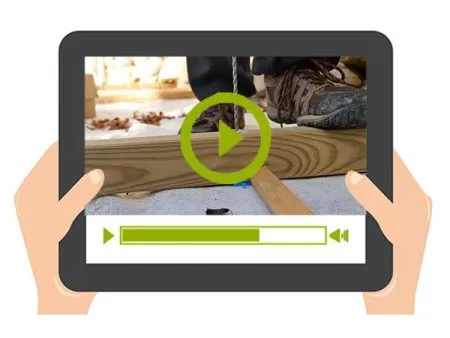 Vidéo 8 : Terrasse bois sur dallettes en béton