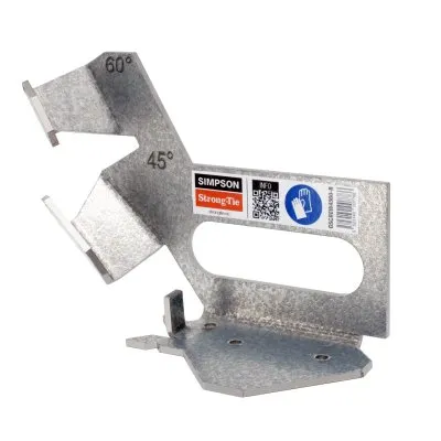 Guide d'installation pour vis inclinées (Pour DROITIER : visseuse main droite et gabarit main gauche) - Réf. GSCREW4560-R