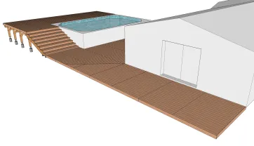 Vue des bandeaux de finition 3