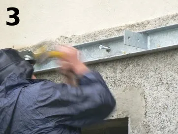 Enfoncer le goujon