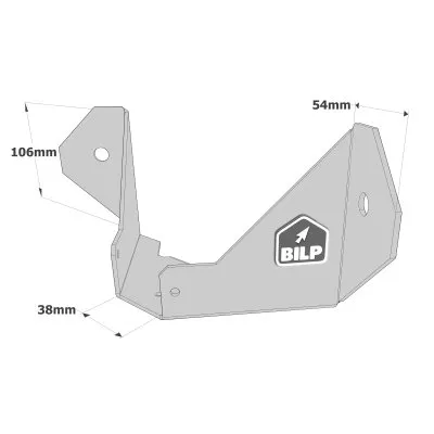 Sabot pour angle maçonné - Réf. SAMI38/2.5