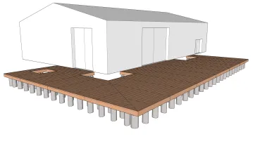Vue des bandeaux de finition 2