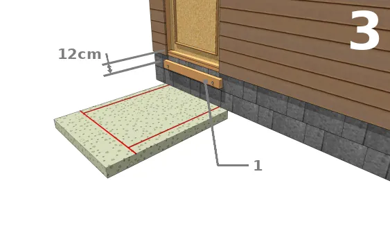 Installer la muralière