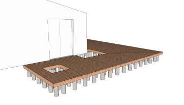 Vue des bandeaux de finition 1