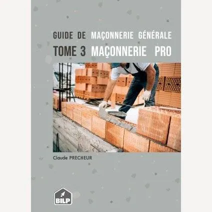 Couverture du guide TOME 3 MAÇONNERIE PRO