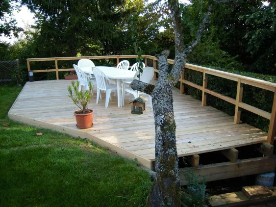 Vue de la terrasse terminée 1