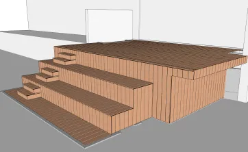 Vue des bandeaux de finition 2