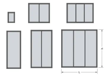 Portes et fenêtres coulissantes