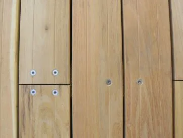 Fixation avec vis TORX