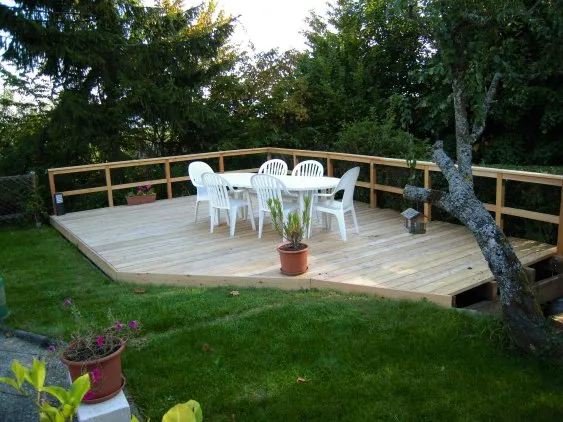 Vue de la terrasse terminée 2