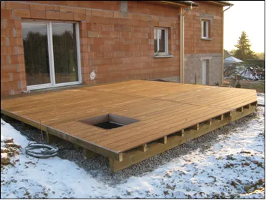 Une trémie rectangulaire