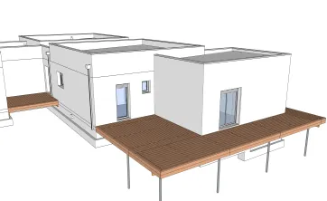 Vue des bandeaux de finition 4