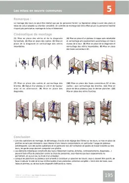 Extrait de la rubrique mises en oeuvre communes