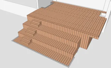 Vue des bandeaux de finition 2