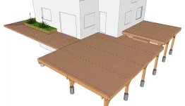 Vue des bandeaux de finition 1
